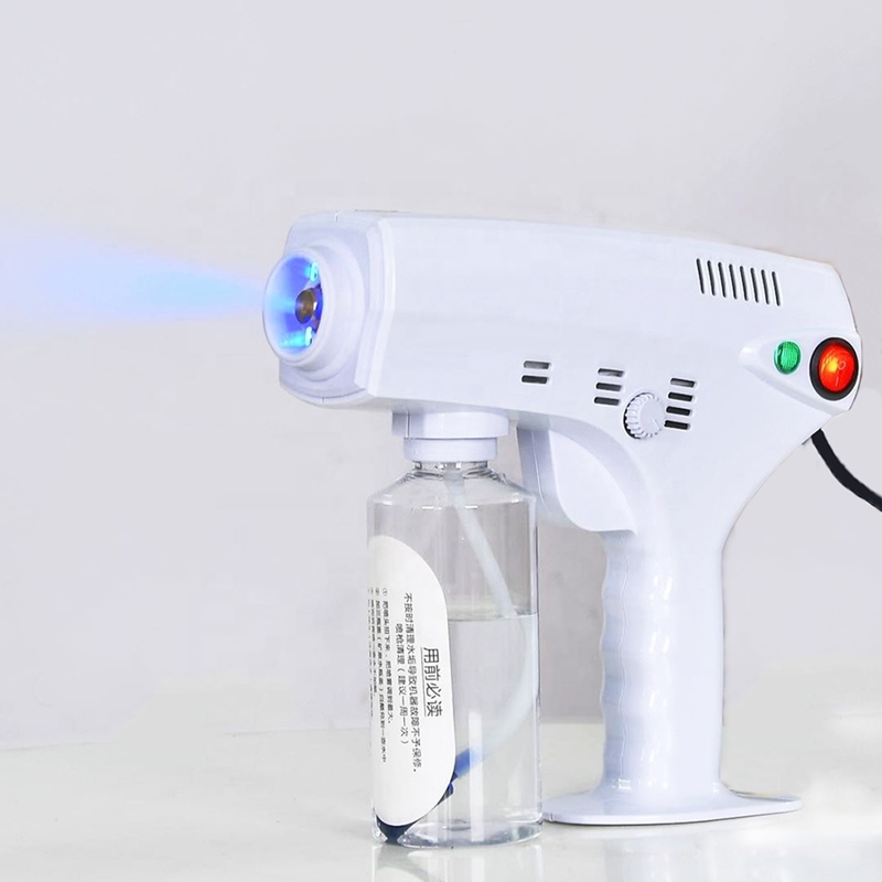 Esterilizador automático Pro cabelo nano pistola de vapor blue ray esterilizador ânion desinfetantes elétricos nano pistola